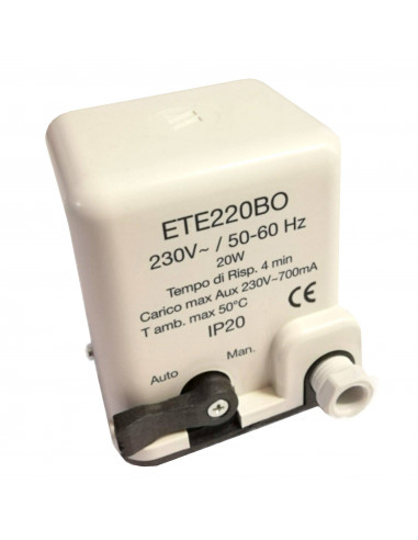 TETE WATTS ETE 220 V ACTIONNEUR ELECTROTHERMIQUE ETE220BO ETE220 IP20