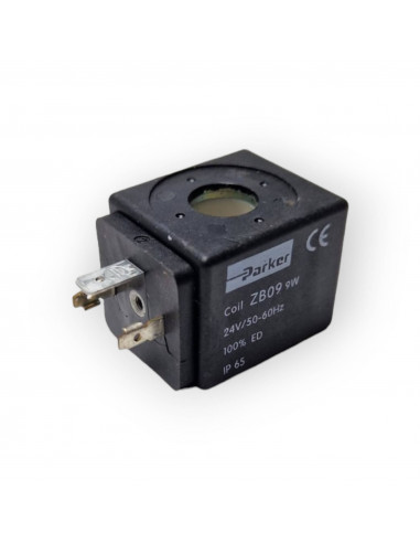 BOBINE PARKER ZB09 24V 9W AC REMPLACEMENT POUR ÉLECTROVANNE