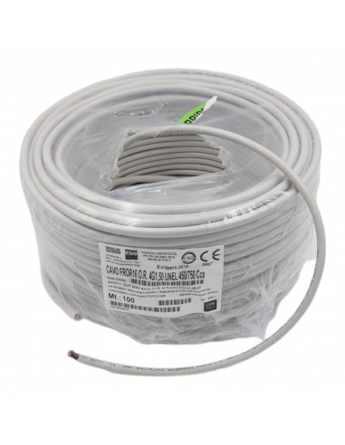 CABLE ELECTRIQUE CAOUTCHOUC IQ FOR16 4 X 1,5 RALLONGE CAOUTCHOUC COUPE-FEU