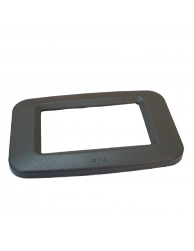 AVE NOIR 45 PLASTIQUE 3 GANG PLATE SYSTEM 45 45PY03GN NOIR TROIS