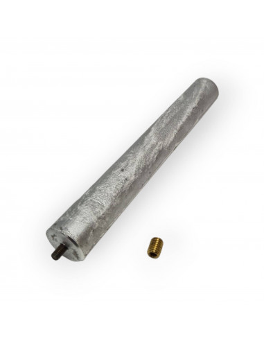 ANODE ARISTON Ø MM 25,5 LONG MM 180 FIL M5 M8 CHAUDIÈRE CHAUFFE-EAU VELIS 977127-01 EX 61005907