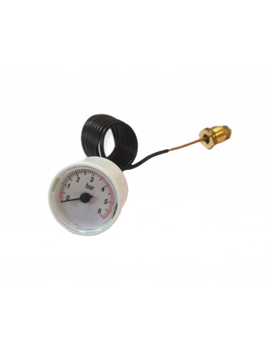 IMMERGAS 1032388 HYDROMÈTRE Ø 40 AVEC CAPILLAIRE 1 MT CHAUDIÈRE FILETÉE EXTRA INTRA