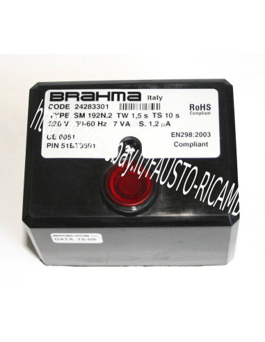 PANNEAU D'ALLUMAGE DU PANNEAU BRAHMA TW - 10 TS - 10 SM192.2 ART. 24283301