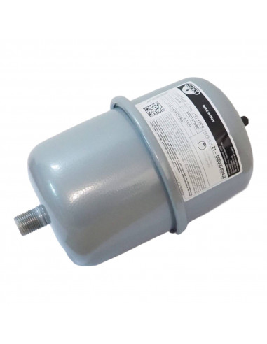 ZILMET VASE D'EXPANSION THERMO SANITAIRE LT 2 13X22 CM COMPATIBLE VAILLANT BERETTA FERROLI