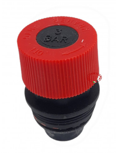 TÊTE DE RECHANGE SOUPAPE DE SÉCURITÉ 3 BAR KRAMER 115 COMPATIBLE UNICAL 95000083 IMMERGAS 1A316