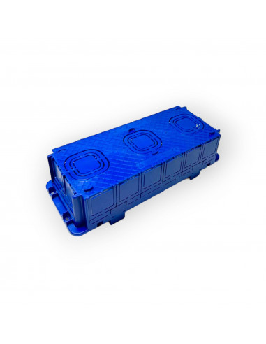 AVE 45 BOX FRUITS ENCASTRABLE 6 SIX PLACES BLEU ART. 2506
