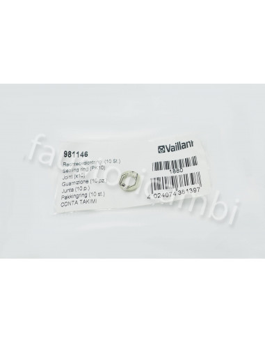 VAILLANT 981146 JOINT DE ROBINET 082221 CHAUDIÈRE VMW 182/1 E