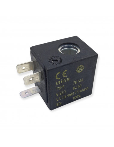 BOBINE SOLÉNOÏDE SIRAI Z614A 230V EX 723A - 610A