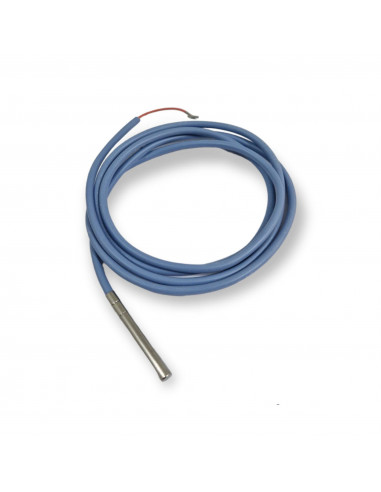 CAPTEUR SONDE NTC 10K 6X50 SILICIUM CÂBLE 1,5 MÈTRES COMPATIBLE AVEC FERROLI 39803850