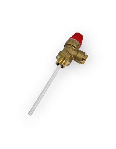 VALVE DE SECURITE CALEFFI TEMPERATURE ET PRESSION Ø 1/2 90 ° C 4 BAR 309440