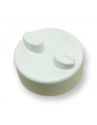 BOUTON SIME BLANC Ø 40 ART. 6290100 CHAUDIÈRE