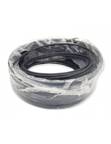 CABLE ELECTRIQUE NOIR Ø 1,5 MM FS17 1X1.5 CORDON FILAIRE VENDU AU METRE LINEAIRE