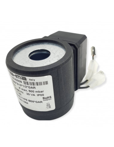 ELECTROVANNE GAZ BRAHMA BOBINE E6G S10 1/2 13742009 18811054