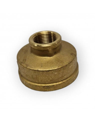 MANCHON RÉDUIT EN LAITON FEMELLE 2" X 3/4 FF RACCORD DE RÉDUCTION JOINT