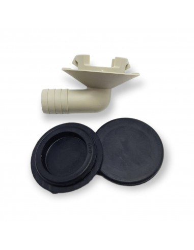 PIPPET Ø 32 X 16 POUR CLIMATISEURS À ÉVACUATION DES CONDENSATS RACCORD PORTE-FLEXIBLE + JOINTS