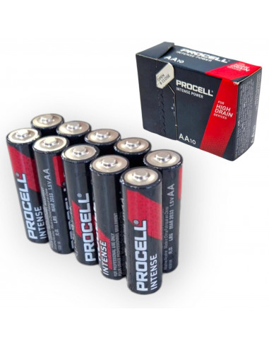 BLISTER 10 PIÈCES BATTERIE BATTERIE CHARGE 1,5 VOLT AA10