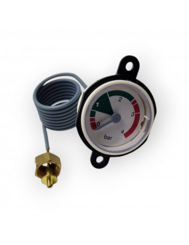 BAXI JJJ009951830 0-4 BAR ENSEMBLE SUPPORT DE JAUGE DE PRESSION POUR CHAUDIÈRE