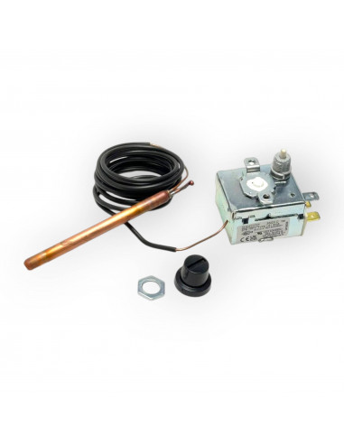 THERMOSTAT SÉCURITÉ MÉCANIQUE RÉARMER MANUEL AVEC CAPILLAIRE 100 °C IMIT LS1