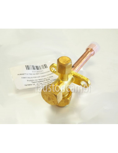 TECNOSYSTEMI SOUPAPE DE CONDITIONNEMENT 3 VOIES 3/8 GAS R22 407 11135031