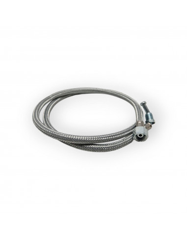 BALTUR TUYAU FLEXIBLE POUR DIESEL 1/4 COURBÉ MÂLE X 3/8 FEMELLE LONG 120 0013030242