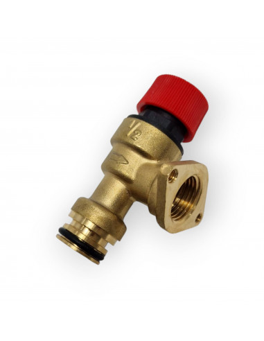 IMMERGAS 1028643 SOUPAPE DE SÉCURITÉ À BRIDE 3 BAR AVEC JOINT POUR CHAUDIÈRE