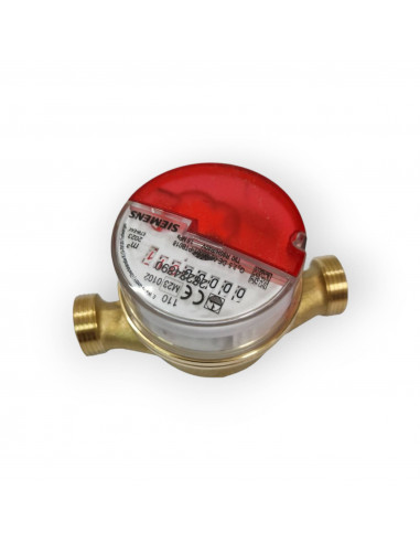 SIEMENS COMPTEUR D'EAU CHAUDE WFW30.D080 IMPULSIONS AUTONOME L.110 MM