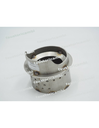 POÊLE À GRANULES BRASIER EN ACIER INOXYDABLE 24 KW ROND 115 MM LAMINOX APOLLO