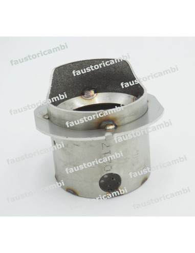 POÊLE À GRANULES BRAZIER ROND EN ACIER INOXYDABLE 105 MM EOLO 12 KW