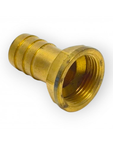 RACCORD PORT DE TUYAU EN LAITON Ø 3/4 FEMELLE X 20 MM