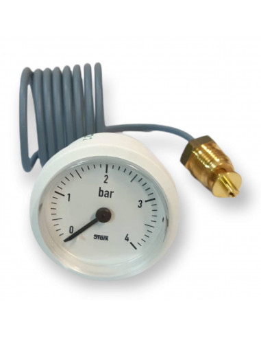 HYDROMETRE SANT'ANDREA Ø 37 BLANC RACCORD 1/4' 9121 CHAUDIERE MILLENNIUM STAR GOLD