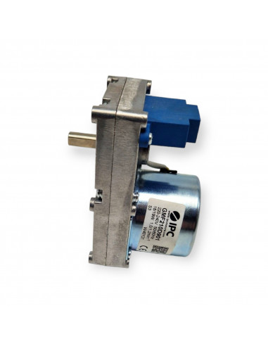 MOTEUR À ENGRENAGES IPC 1,0 RPM ARBRE 9,5 230 V PRISE UNIQUE GMF210D901 POÊLE À GRANULÉS