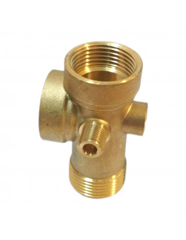 RACCORD LAITON PEDROLLO 1" GAZ 5 VOIES 500667 POUR POMPE