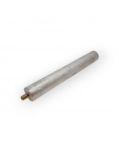 ANODE Ø 25,5 X 180 MM FILETAGE M5 M8 COMPATIBLE ARISTON 977127-01 CHAUFFE-EAU VELIS