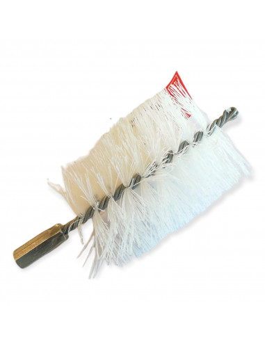 BROSSE RONDE EN NYLON BROSSE Ø 100 MM 904246 CHEMINÉE DE POÊLE