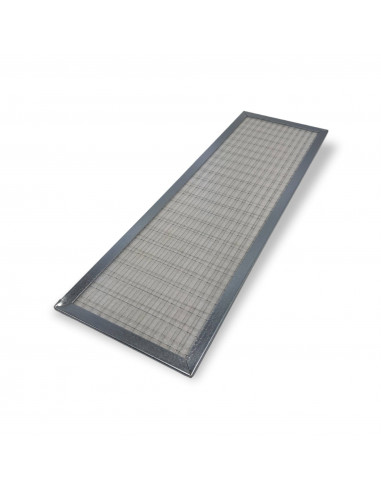 FILTRE À AIR LAVABLE DE REMPLACEMENT POUR VENTILO-CONVECTEUR 420X220 ÉP 10 MM