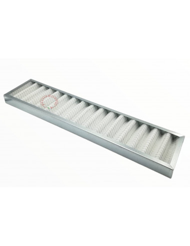 FILTRE À AIR EN TISSU ONDULÉ POUR VENTILO-CONVECTEUR VENTILO-CONVECTEUR MM 865X385 TH 44 MM