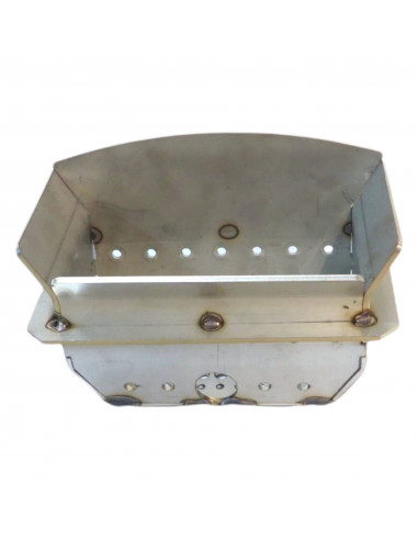 LAMINOX BRASIER POÊLE À GRANULÉS EN ACIER INOXYDABLE 18 KW 135X90 MM STP-BARG EX VIC-L-BR GRETA ESTER VALENTINA