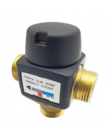 VANNE ANTI-CONDENSATION ESBE VTC312 45 ° C Ø 3/4 51000800 POÊLE À GRANULÉS CHAUDIÈRE À BOIS