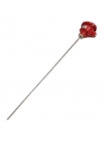 PIXSYS SONDE THERMOCOUPLE PT100 Ø 1/2 AVEC PUITS CHAUDIERE 40 CM Ø 6 MM