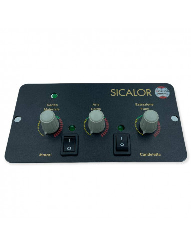 CENTRALE DE RÉGULATION DE RÉGULATION D'ÉVACUATION DES FUMÉES SICALOR POUR CHAUDIÈRE OCEAN C/N 36-44