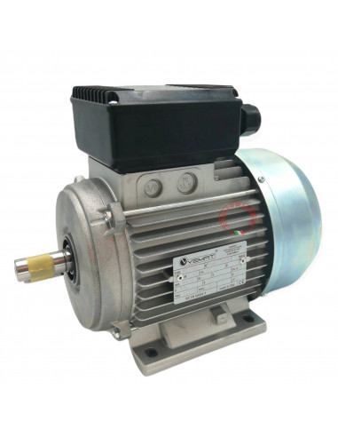 MOTEUR ÉLECTRIQUE MONOPHASÉ VEMAT VMB 90LC 3 CV 2,20 KW 2800 TR/MIN S1 AVEC PIEDS B3