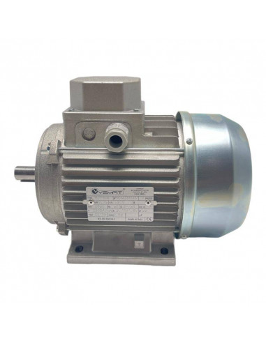 MOTEUR ELECTRIQUE TRIPHASE VTB80A 1 HP 0.75 KW RPM 2850 230/400V A PIEDS B3