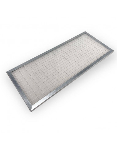 FILTRE A AIR TISSU DE RECHANGE POUR VENTILO-CONVECTEUR 495X205 EPAISSEUR 5 MM