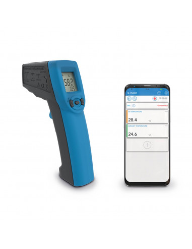 SAUERMANN SI-TI3 THERMOMÈTRE NUMÉRIQUE INFRAROUGE -40 +500°C PROFESSIONNEL