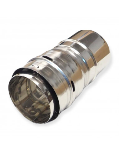 RACCORD FLEXIBLE ROCCHEGGIANI VERS RIGIDE MÂLE Ø 100 EN ACIER INOXYDABLE