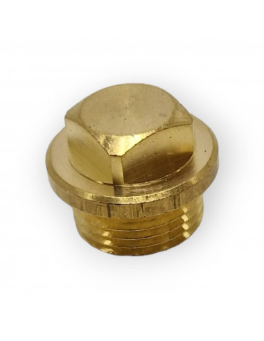 GENERAL FITTING BOUCHON MÂLE EN LAITON Ø 3/8 CONNECTEUR FILETÉ FERMETURE