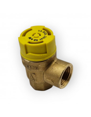 SOUPAPE DE SÉCURITÉ HONEYWELL SM180 3 BAR Ø 1/2 FEMELLE SYSTÈME SOLAIRE