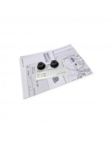 ARISTON 65119421 TRANSFORMATION DE GICLEURS GAZ GPL G31 POUR CHAUDIÈRE CHAUFFE-EAU